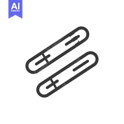 Minimalist Icon of Two Capsules, Pharmaceutical Concept, Black Outline