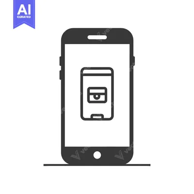 Popular premium asset: Smartphone Displaying a Wallet Icon