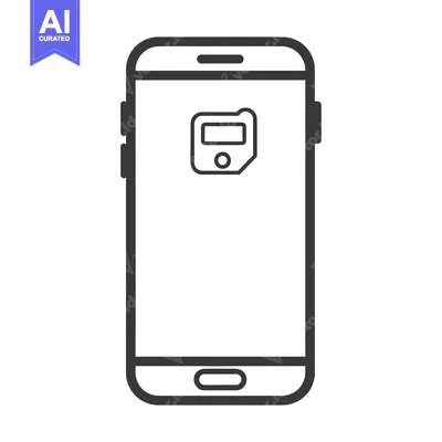Smartphone with a Sim Card Slot