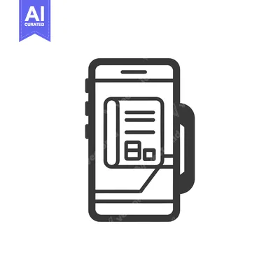 Aset premium populer: Smartphone with Contact Information on the Screen