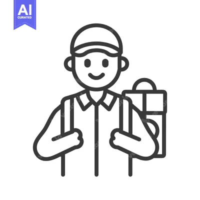 Smiling Man Wearing A Hat And Carrying A Backpack