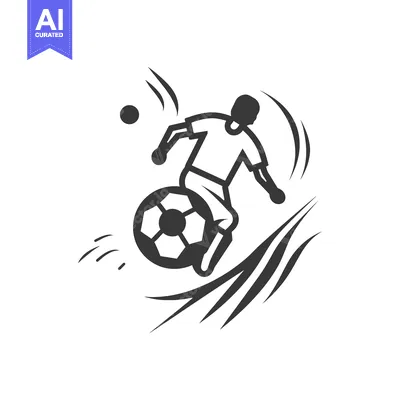 Aset premium populer: Soccer Player Kicking Ball with Dynamic Lines