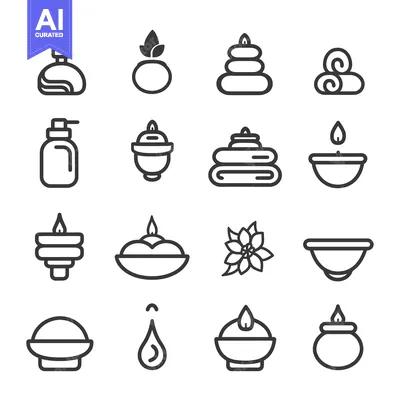 Spa and Wellness Icons Collection