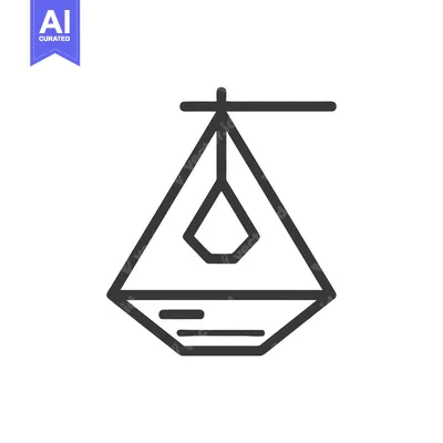 Premium design asset: Minimalist Terrarium Line Art: Geometric Design on White Background