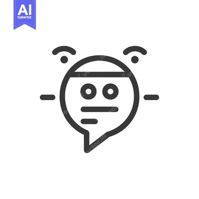 Aset premium populer: Speech Bubble With Two Eyes And Antennas Emoji