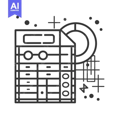 Spreadsheet with Pie Chart and Data Visualization Elements