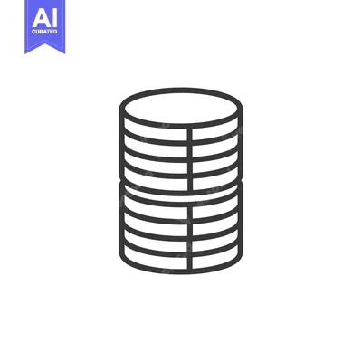 Popular premium asset: Stack of Coins, Line Drawing Illustration