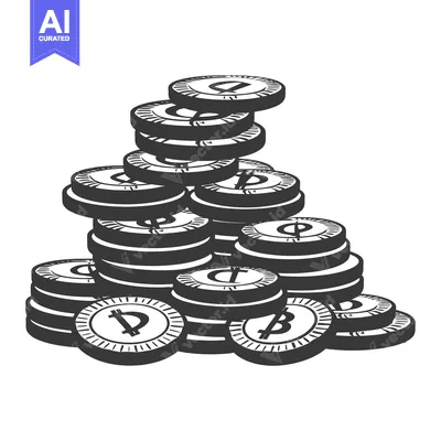 Stack of Coins with Various Currency Symbols