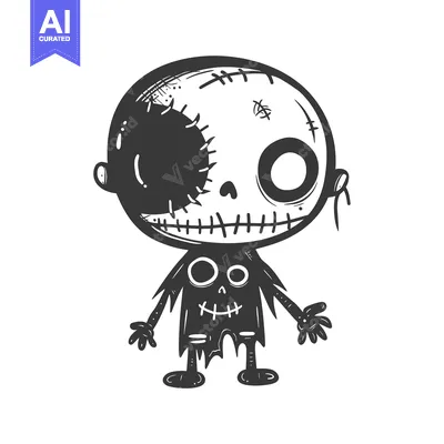 Aset premium populer: Stitched Monster With One Eye and Torn Clothing