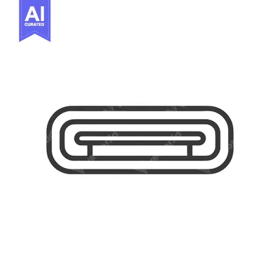 Aset desain premium: Minimalist Rolled Towel Icon: Clean Line Art on White Background
