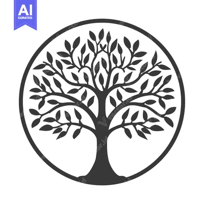 Popular premium asset: Stylized Tree Within a Circular Frame