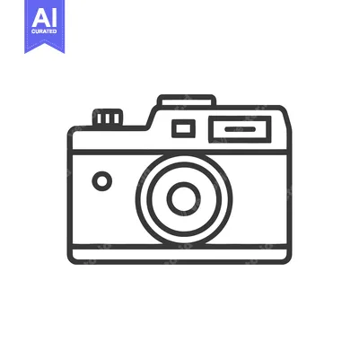 Popular premium asset: Minimalist Camera Icon: Clean Line Art Photography Symbol