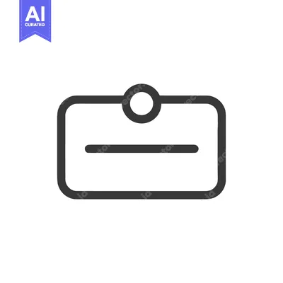 Minimalist Dark Gray Projector Icon on White Background, Modern Design
