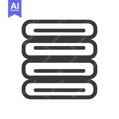 Stacked Towels Icon: Clean, Folded, and Ready for Use