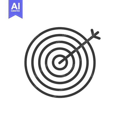 Target with an Arrow in the Center