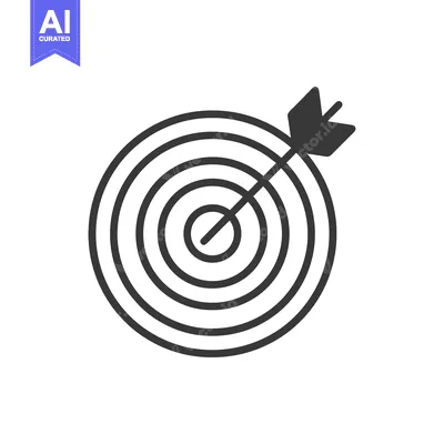 Target with arrow in the bullseye