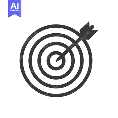 Target with arrow in the bullseye