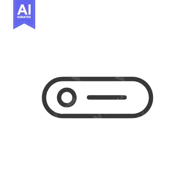 Popular premium asset: Toggle Switch Icon: Minimalist Design with Rounded Edges and Clean Lin