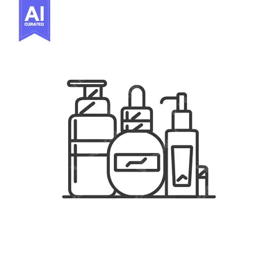 Three Bottles of Personal Care Products