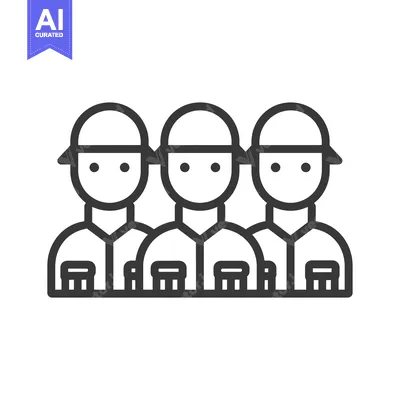 Three Construction Workers Wearing Hard Hats