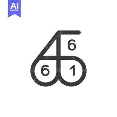 Three Dice with Numbers 6, 6, and 1