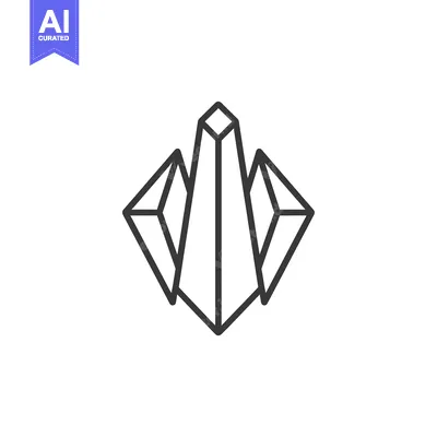 Three geometric shapes with a tall central shape