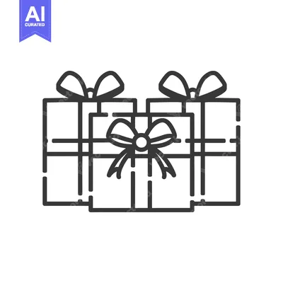 Three Gift Boxes with Ribbons and Bows
