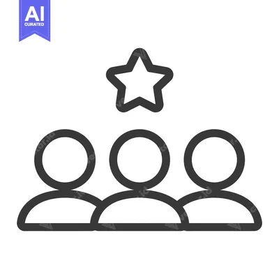 Three People with a Star Above Them