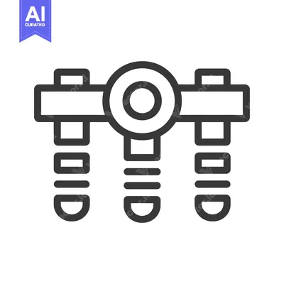 Three Screw-Based Fasteners Attached to a Center Plate