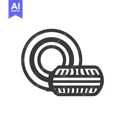 Minimalist Icon of Yoga Mat and Roller for Exercise