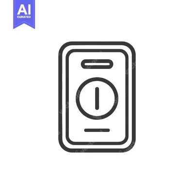 Minimalist Weight Scale Icon: Clean Line Art for Health & Fitness Trac