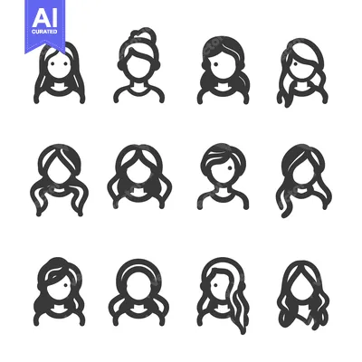 Twelve Different Hairstyles for Female Icons