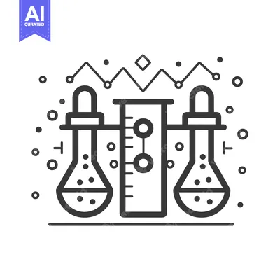 Two beakers with liquid on a stand with a graduated cylinder