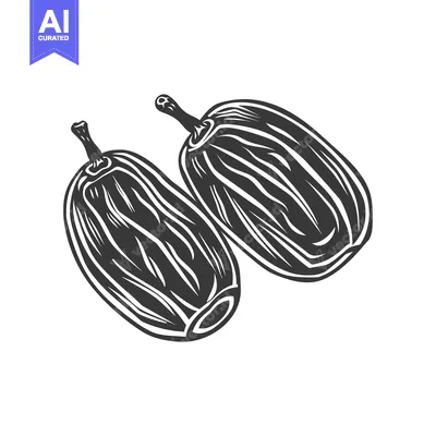 Popular premium asset: Two Black and White Line Drawing Dates