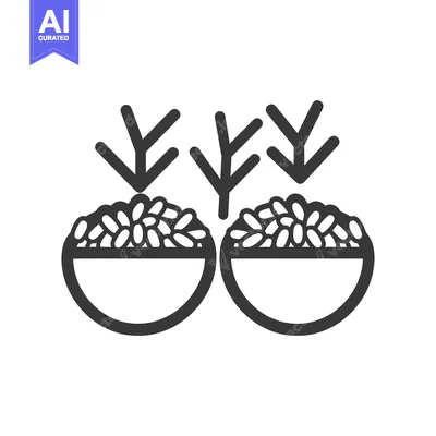 Two Bowls Filled with Seeds and Growing Plants