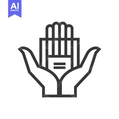 Aset desain premium: Two Hands Holding a Box of Matches