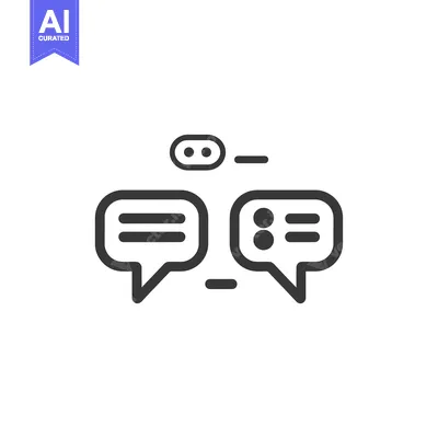 Popular premium asset: Two Speech Bubbles with Dashes and Dots