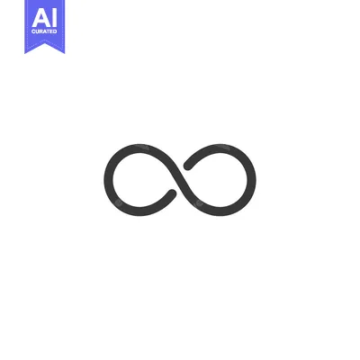 Popular premium asset: A black infinity symbol on a white background