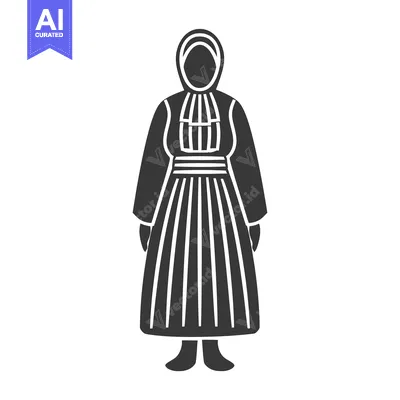 Woman in Traditional Romanian Clothing