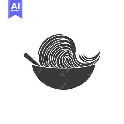 A Bowl of Noodles with a Spoon