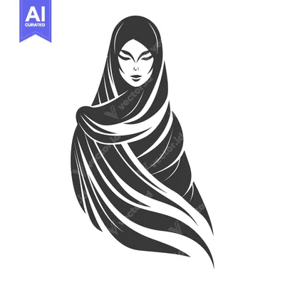 Woman Wearing a Headscarf