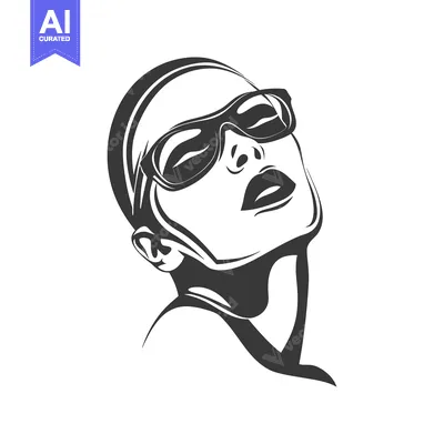 Woman with Sunglasses and a Relaxed Expression