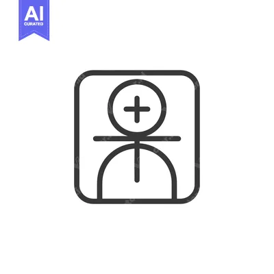 X-ray Image of a Human Figure with a Plus Sign
