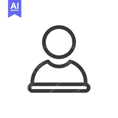 Minimalist Person Icon: Simple, Bold, and Modern Design