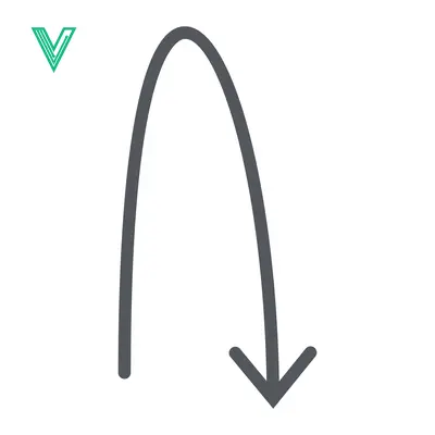 Aset desain premium: Simple Hand Drawn Arrow Icon