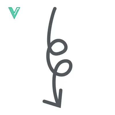 Popular premium asset: Simple Spiral Arrow Pointing Downward