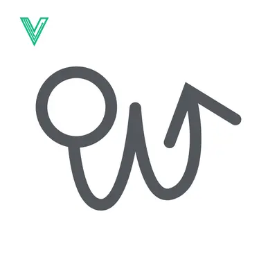 Minimalist Gray Arrow Circle Logo Design