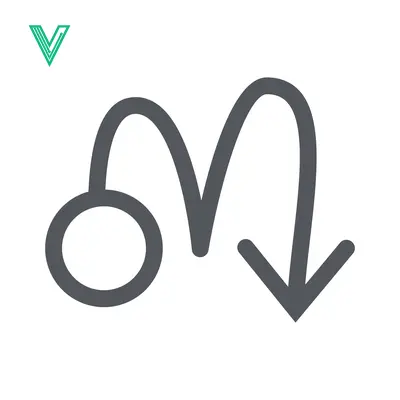 Hand Drawn Arrow Path with Circle Icon