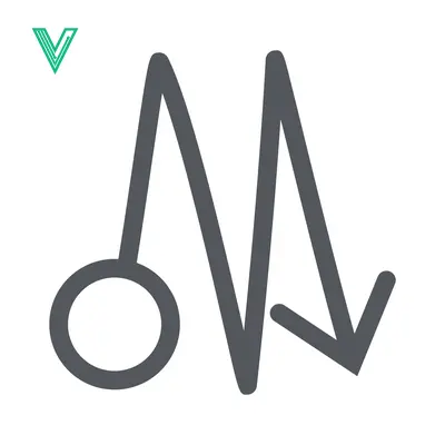 Abstract Geometric Symbol Representing Movement and Change