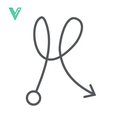 Aset premium populer: Simple Arrow Doodle with Circle Start Point